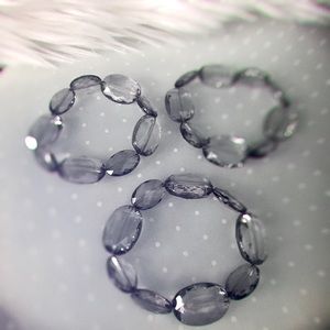 🌟3/$15 Stretchable gray bracelets